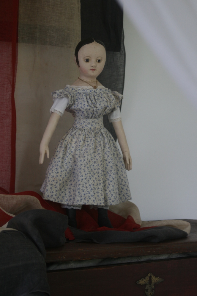 I don't think I've mentioned it before, but when you see posts like this one on my website they are usually ones that I post so that the doll's new owner can look over all the final details and let me know if there is anything they would like changed on their doll.  Once any alterations are made and I get the OK, then I send out the final invoice for the balance of the payment and ship the doll.  Occasionally I've already emailed a few photos to the doll's new "Mom" and do one of these larger photo posts to tide her over until the doll can arrive. :)